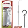Fischer 2 Tasselli per Cartongesso DUOTEC 10 S con Gancio Occhiolo A bJC5