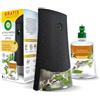 Airwick Active Fresh Deodorante per Ambienti, Confezione con 1 Diffusore Automatico senza gas, 1 Ricarica alla Fragranza Vaniglia e Caprifoglio 228ml, 2 Pile AA, Neutralizza Odori 24/7