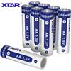 XTAR 8 batterie AA litio 1,5 volts ricaricabili 1,5v pile stilo XTAR 3300mWh