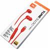 0C7E20A Jbl Auricolare Originale Stereo Pure Bass 310c Usb-c Red Per Zte Axon 10s Pro 5g