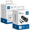 0BDD0EA Blue Star Caricabatterie Dual Auto Fast 25w Usb-c Per Nokia 108 4g (2024) 110
