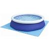 Bestway tappeto protettivo sotto piscina fuori terra giardino balcone terrazzo pavimento