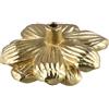 Cassettiera fiori camelia ottone estraibile 45 mm superiore 7 mm base 17 mm alte