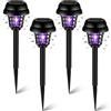 NONE Lampada Anti-zanzare Solare Da Giardino Picchetto Antizanzare Stermina Led