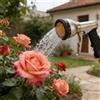 Soffione Doccia Portatile Irrigazione Giardino Autolavaggio Spray Testina Manico