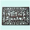 Zerbino in Ghisa Basso Profilo Zerbino Decorativo Bronzeo