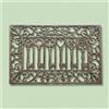 Zerbino in Ghisa Basso Profilo Zerbino Decorativo Bronzeo