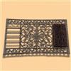 Zerbino in Ghisa Basso Profilo Zerbino Decorativo Bronzeo