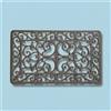 Zerbino in Ghisa Basso Profilo Zerbino Decorativo Bronzeo