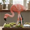 Statuina Fenicottero Rosa Dettagli Squisiti Fenicottero in Resina per Giardino