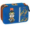 Franco Cosimo Panini Astuccio Scuola Lyon Panini Completo Pieno 3 Zip Tre Cerniere Ragazzo Minecraft