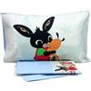 Hermet Lenzuola Culla Bing Bunny completo letto azzurro bambino lettino cotone 100%