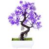 Pianta di fiori in seta artificiale compatta per decorazione scrivania LUCKY Str