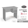 G SCRIVANIA SCRITTOIO SALVASPAZIO PORTA PC MODERNO CASA UFFICIO GRIGIO 90*50*H75cm