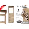 G PARETINA SCARPIERA APPENDIABITI MOBILE SCARPE PARETE SALVASPAZIO SLIM 208*63*22