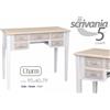 G TAVOLO Consolle SCRIVANIA SCRITTOIO SHABBY CHIC Make Up TRUCCHI 90*40*H79