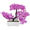 Not specified Durevole Artificiale Pentola Pianta 25cm Diametro Bonsai IN Vaso Casa / Ufficio