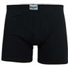 RAFF Underwear 25903 Confezione di 2 unità Bóxer Skin Chiusi, Nero, M