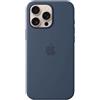 Apple Custodia MagSafe in Silicone per iPhone 16 Pro Max - Denim