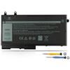 K KYUER 42Wh 1V1XF Batteria per Dell Latitude 5400 5500 E5400 E5500