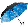 Falcone® ombrello da golf, autom, doppia copertura, nero, L, ombrello canne, nero, L, Ombrello canne