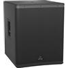 Behringer DR18SUB Subwoofer Attivo PA 18 Pollici 2400W, Altoparlante Bassi Professionale per DJ, Live Sound ed Eventi con Crossover Stereo Integrato