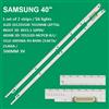 BARRE LED per Samsung 40" UE40ES6800 UA40ES 2012SVS40 7032NNB 3D 10 PIN