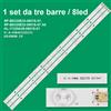 COMPATIBILI ORIGINALI KIT 3 BARRE STRIP 8 LED TV UNITED IC-A-HWAI32D235 C320X14E5B M320X13E1L