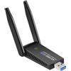 No Adattatore di Rete WiFi6 da 1800 Mbps USB3.0 AX1800 Ricevitore LAN 2,4 GHz7845