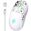 No T90 2.4G Mouse Meccanico Mouse da Gioco RGB Mouse Ergonomico 3600 DPI 11 9001