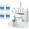 JUKI MO-1000M 100V Serger Overlock macchina da cucire filettatura...