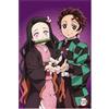 Grupo Erik: Poster DEMON SLAYER 2- Manga poster da parete 91.5 x 61 XfYs