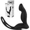 Dream Toys Essentials P-Pleaser W Erection Enhance Black 13 cm