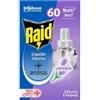 Raid Liquido Elettrico Ricarica Antizanzare Tigre e Comuni Confezione da 1 Ricarica