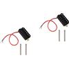 No 2X Chitarra Elettrica Humbucker Pickups Bridge Alnico V Pickup Nero T3Z51022