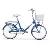 MBM Bici Angela Pieghevole 20 1 velocità Blu carbike MBM Cestino Opzionale