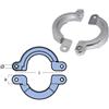 Tecnoseal 01305 1AL Anodo Collare Yanmar SD20 SD25 SD30 SD31 SD40 SD50 SD60