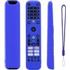 Custodia in silicone luminoso ispessito per telecomando TV U65M - 21x4,5x2cm mis