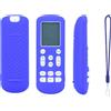 Cover telecomando AC nero rosso luminoso verde per Samsung ARH-2201