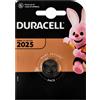 Duracell Batteria A Bottone Al Litio Duracell CR2025 3V DL2025 Per Orologi E Telecomandi