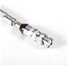 Antenna radio FM bianca attacco BNC 76MHz a 108MHz estensibile 26cm 123cm