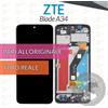 ZTE DISPLAY ZTE BLADE A34 SCHERMO LCD + VETRO TOUCH SCREEN COMPLETO DI FRAME