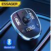 Essager TRASMETTITORE BLUETOOTH ESSAGER PER AUTO RADIO CARICABATTERIE USB 5.0 VIVAVOCE