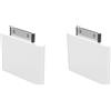 No 2X Trasmettitore Audio Bluetooth 4.1 A 30 Pin per Classic (Bianca) Q6A5