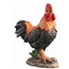 Statua Rooster in Resina Base Modellata Rooster da Giardino Realistico