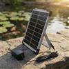 Ossigenatore Solare Laghetto 5W Pompa Ossigeno con Funzione Pannello Solare Rego