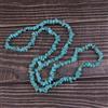 80cm Natural Spacer Chip Howlite Turquoise Beads Strand Gemstone Jewelry fai da