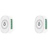 No 2X Tuya WiFi Ventilatore Ventilatore da Soffitto Module Dual-Mode Reset V1387