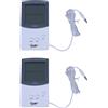 No Termometro digitale 2X Sonda di temperatura interna esterna M3W75080