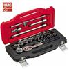 Usag 601 1/2 JS22 set kit chiavi a bussola bussolotti esagonali con cricchetto